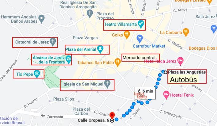 Ferienwohnung Fantastico Piso Reformado Zona Centro San Miguel Jerez de la Frontera Exterior foto